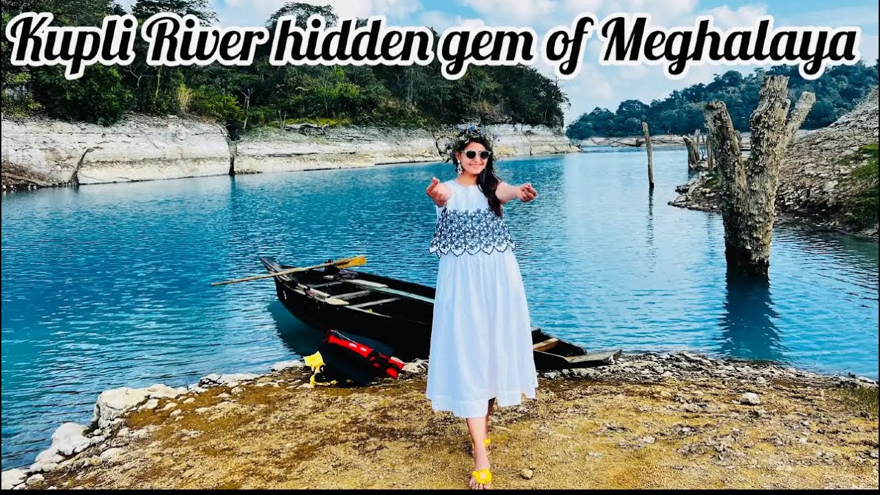 Kupli River: An Unbelievable Shade of Blue in Meghalaya