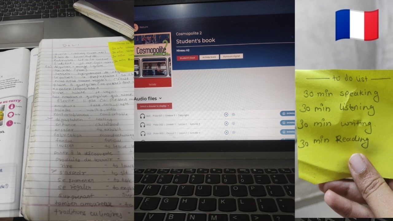 Vlog 1 | Day 1: Can I really pass DELF B1 in 90 Days?
