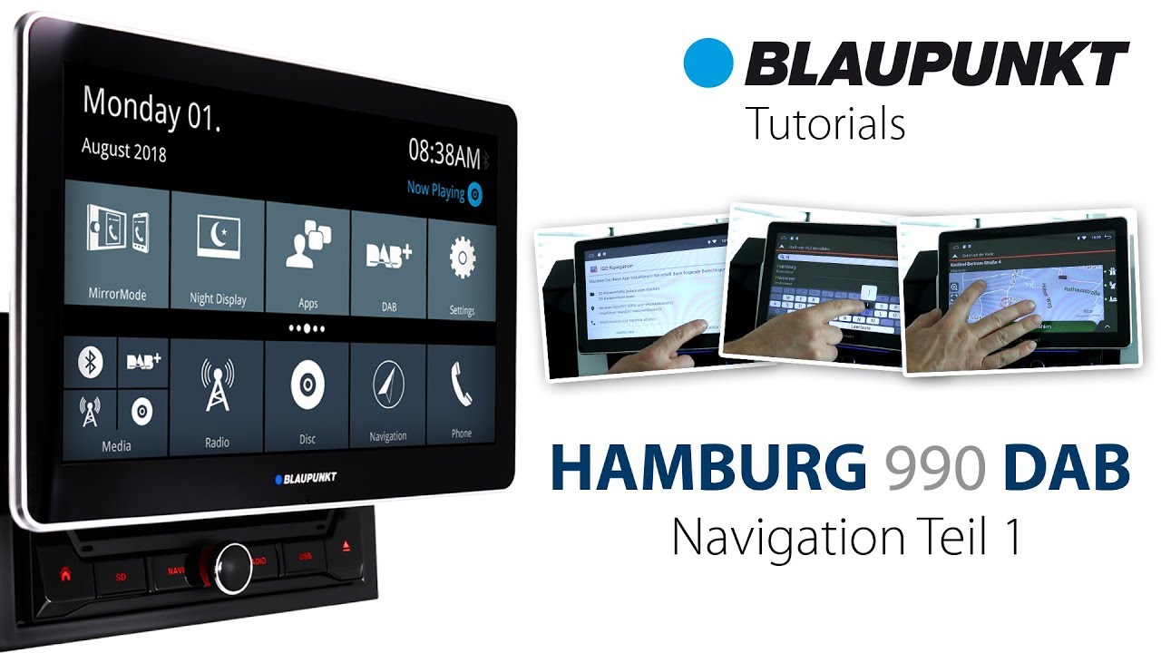 Blaupunkt Tutorial Hamburg 990 DAB Navigation Teil 1