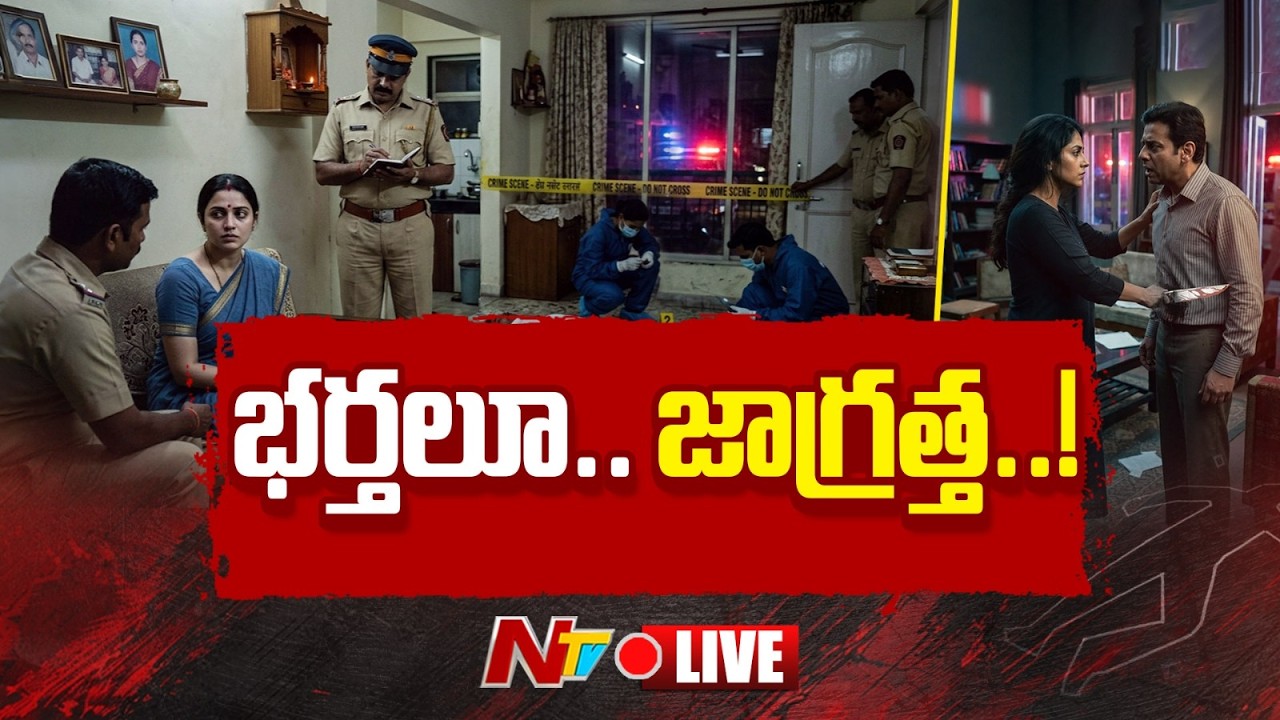 LIVE : భర్తలూ.. జాగ్రత్త..! ప్రియుడి మోజులో పడి.. భర్తలను కడతేరుస్తున్న భార్యలు | NTV Telugu