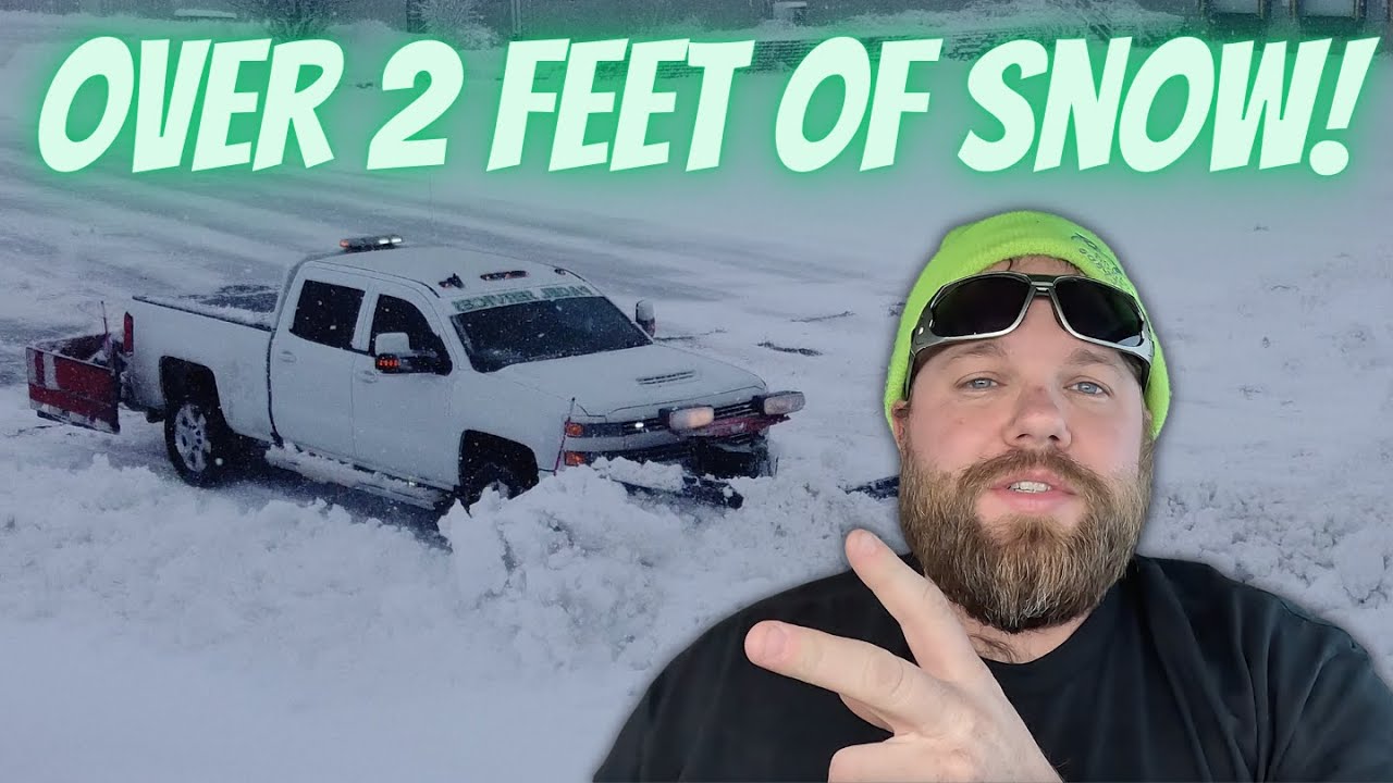 Plowing Snow AGAIN! 26 inches total!