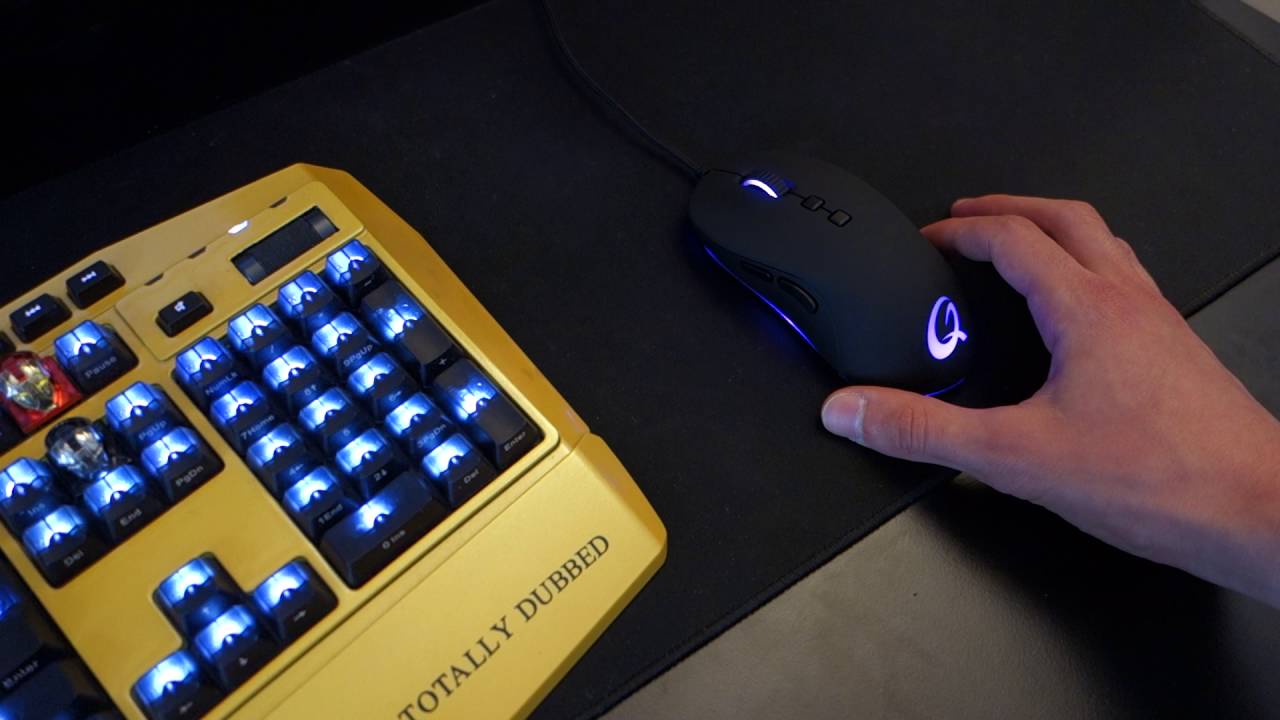 QPAD DX-20 Optical Gaming Mouse Review - By TotallydubbedHD