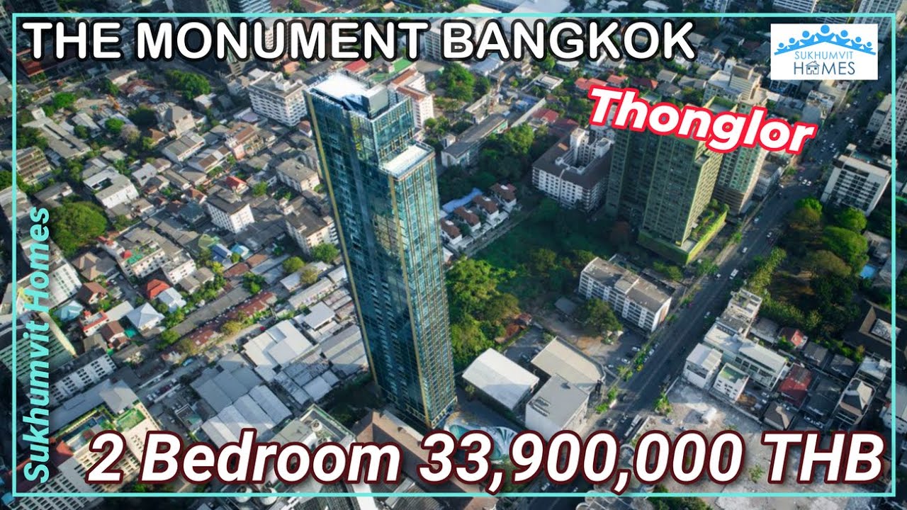 Luxury Condo Bangkok For Sale The Monument Thonglor 2 Bedroom 33,900,000 THB