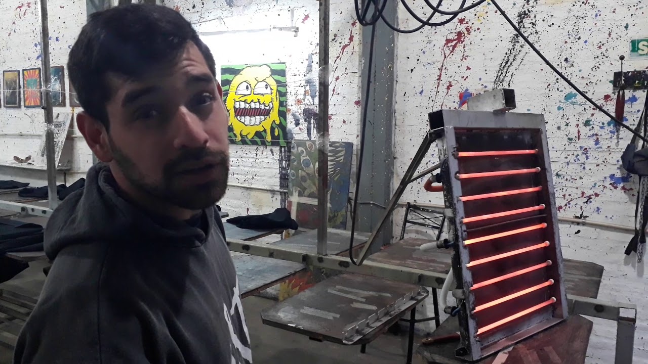 Flash de precurado - serigrafia