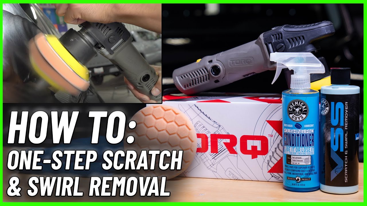 Using The TORQX One-Step Scratch & Swirl Remover Kit To Remove Water Spots! - Chemical Guys