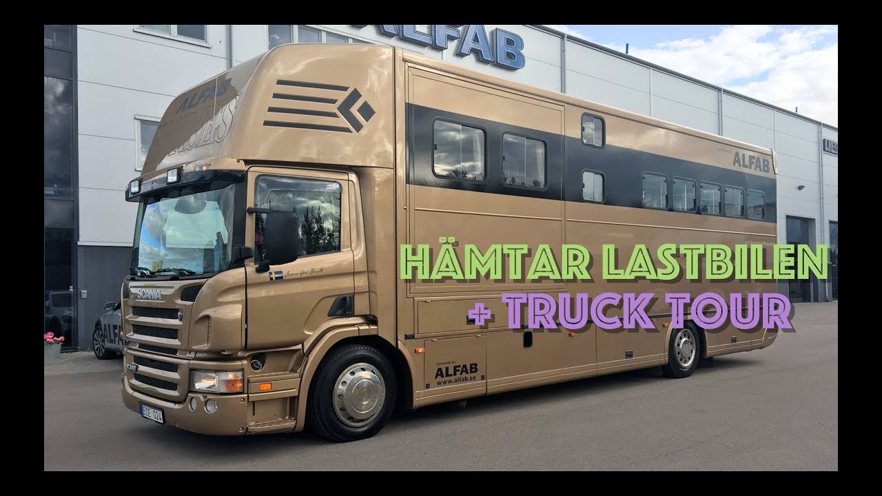 HÄMTAR LASTBILEN + TRUCK TOUR
