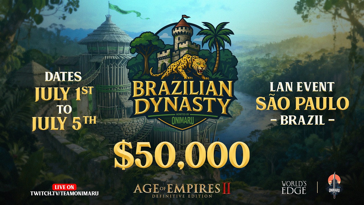 Brazilian Dynasty - Qualifiers | $50,000 Prize Pool | Casted by @T-West