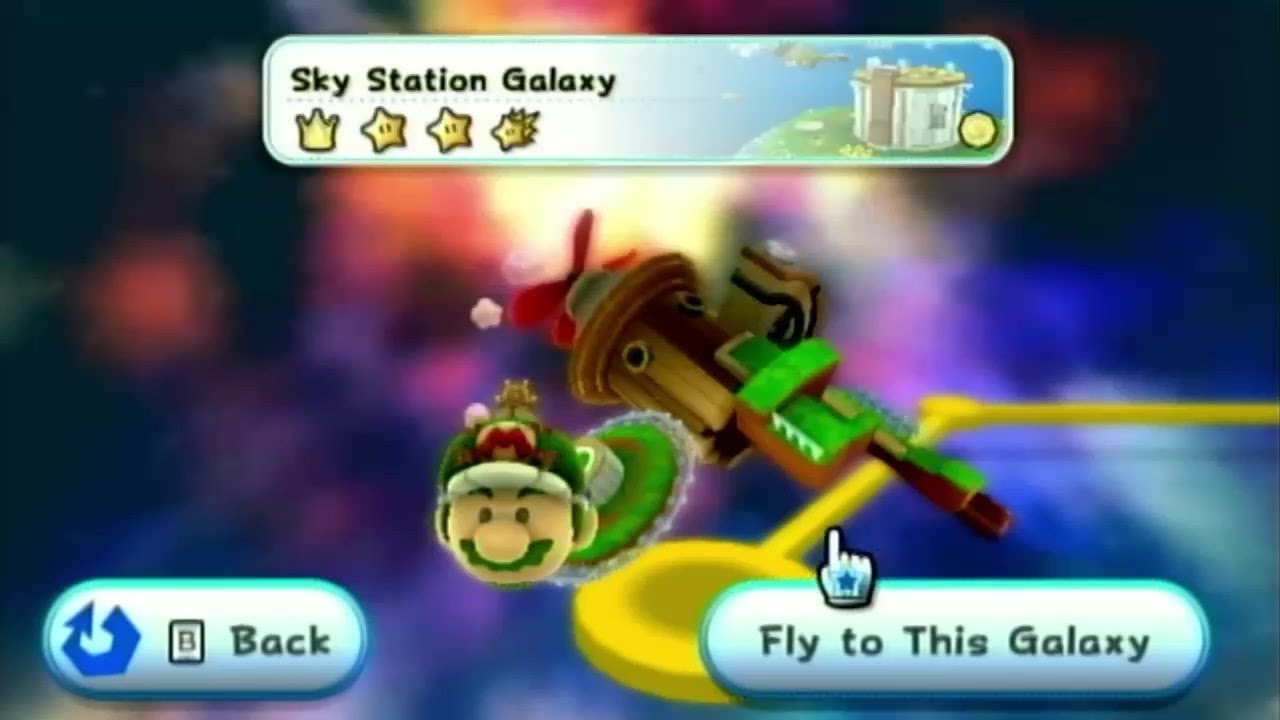 Sky Station Galaxy [SMG2: Cosmos Collapse]