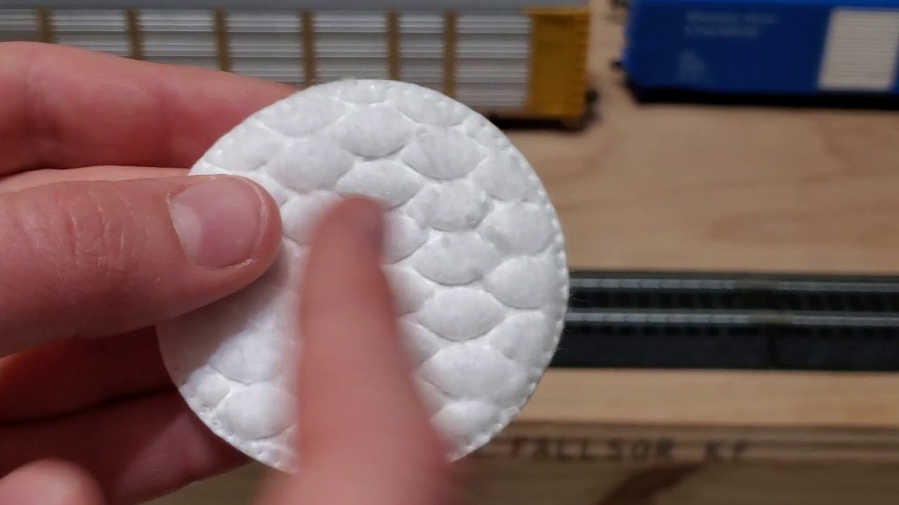 How to Clean Track on your Model Railroad