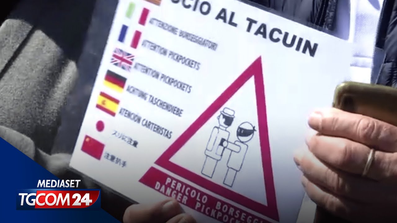 Venezia, decine di borseggi al giorno