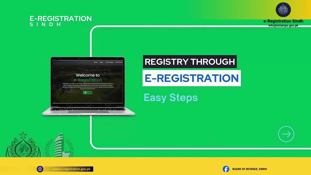 e-Registration in Sindhi | e-Registration | e-Registration Sindh | Property Registration | e-Stamps