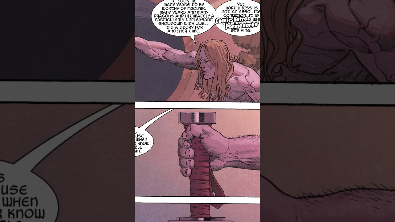 El d&iacute;a que Thor DEJ&Oacute; DE SER DIGNO del Mjolnir | #Shorts