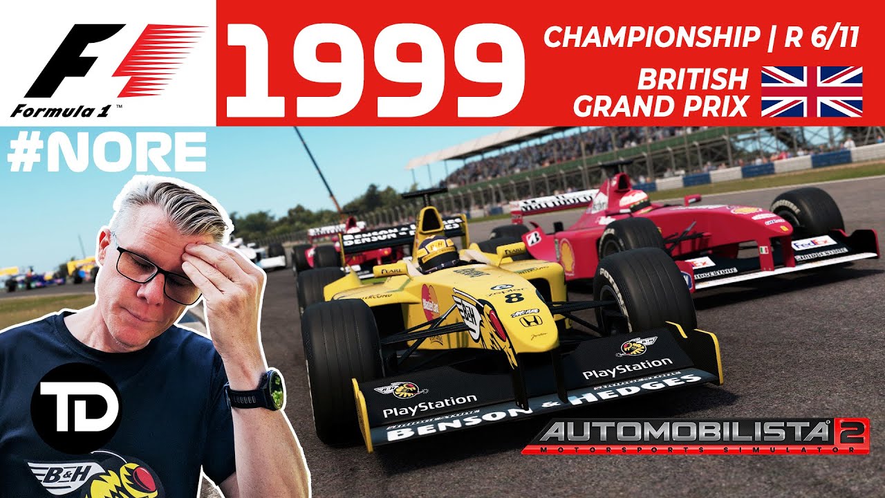 F1 1999 Custom Championship in Automobilista 2 | Round 6/11 British Grand Prix #NoRe