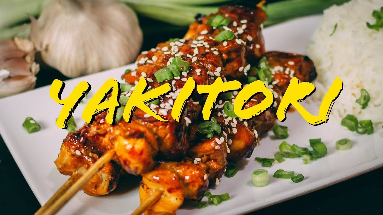 Brochetas de Pollo (Yakitori) | Recién Cocinados