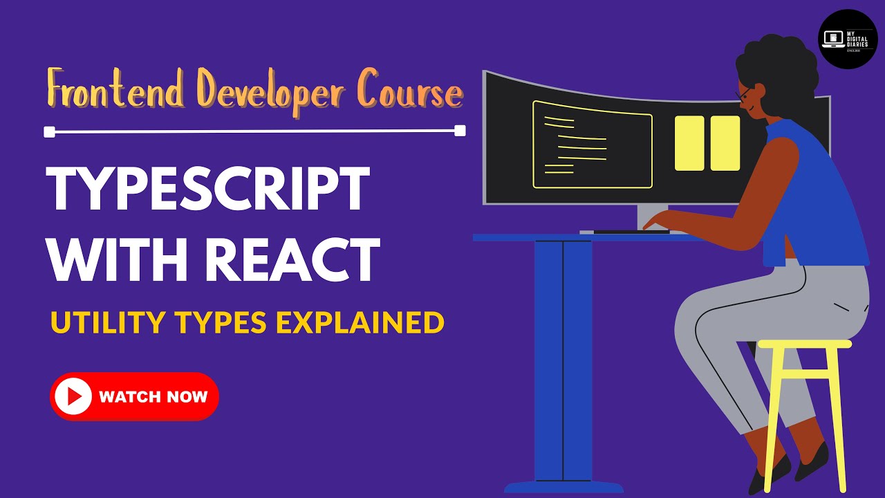 TypeScript с React: объяснение | Вспомогательные типы данных, которые вы должны знать | Курс для ...