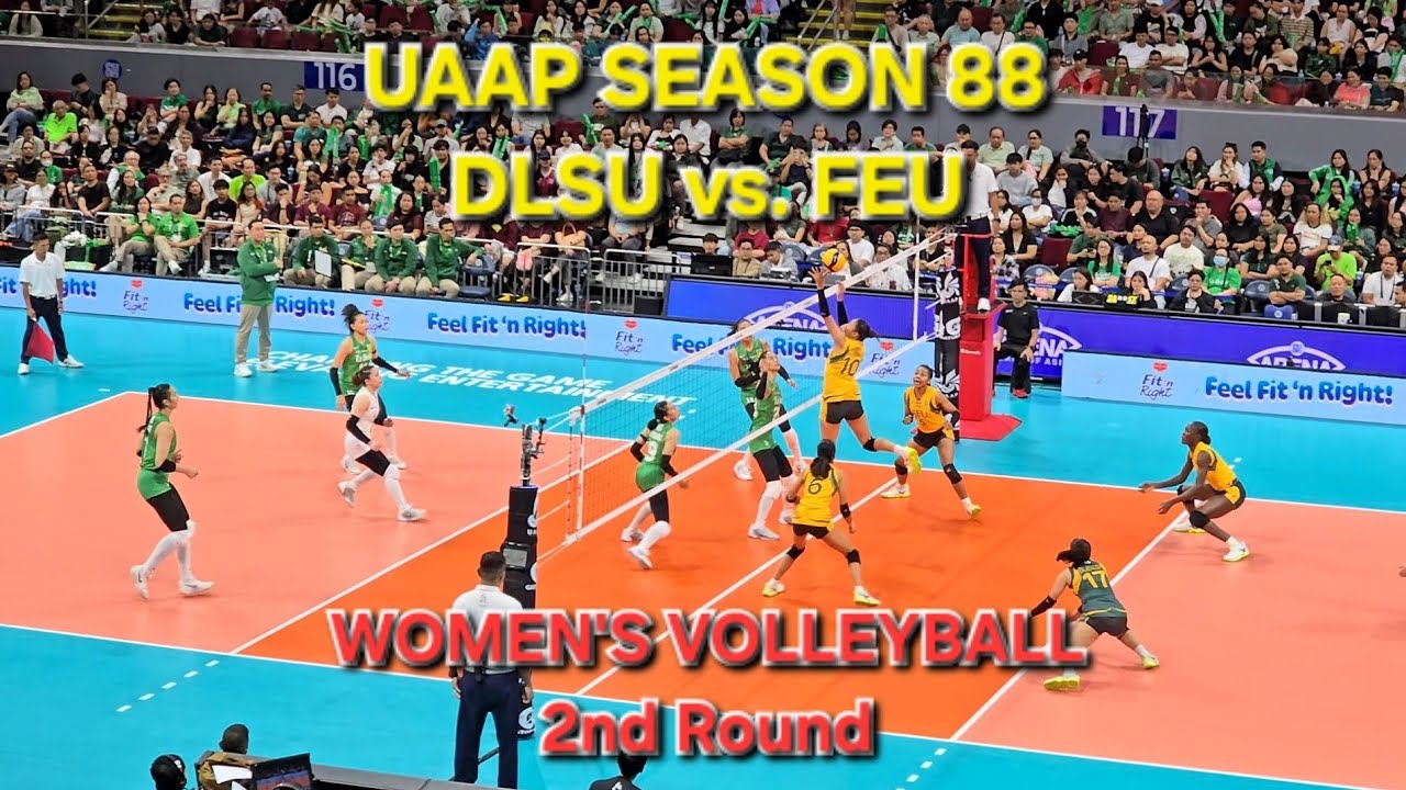 DLSU vs. FEU, Women's Volleyball, UAAP Season 88, 2nd Round, April 08, 2026
