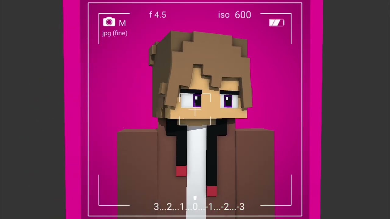 Minecraft Trend squid game animasi by @erlesrendez62 (Prisma 3D) 🦑🦑