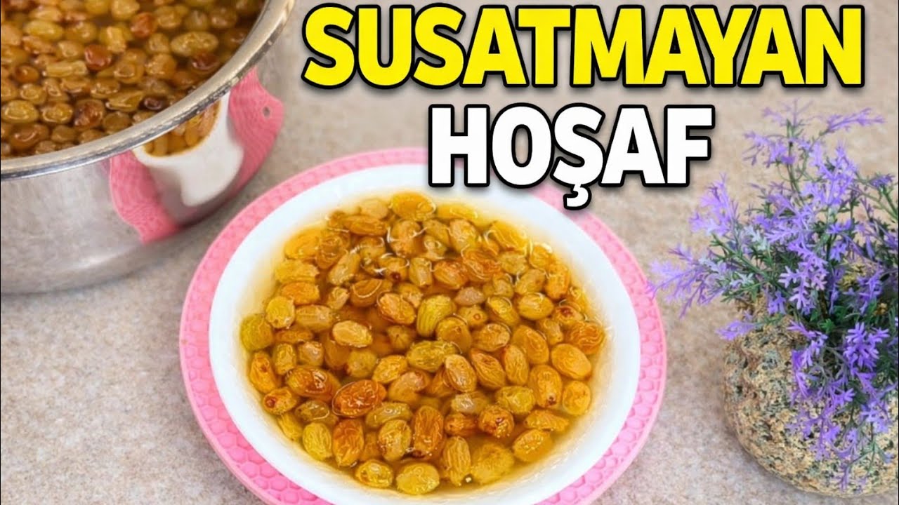 Sahurda Tok Tutan ve Susatmayan Hoşaf Tarifi