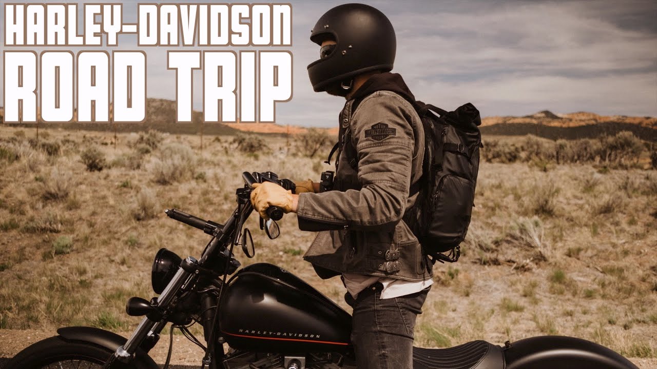 ROAD TRIP IN ZION ON A HARLEY-DAVIDSON MOTORCYCLE | ZION AND BRYCE CANYON NATIONAL PARKS