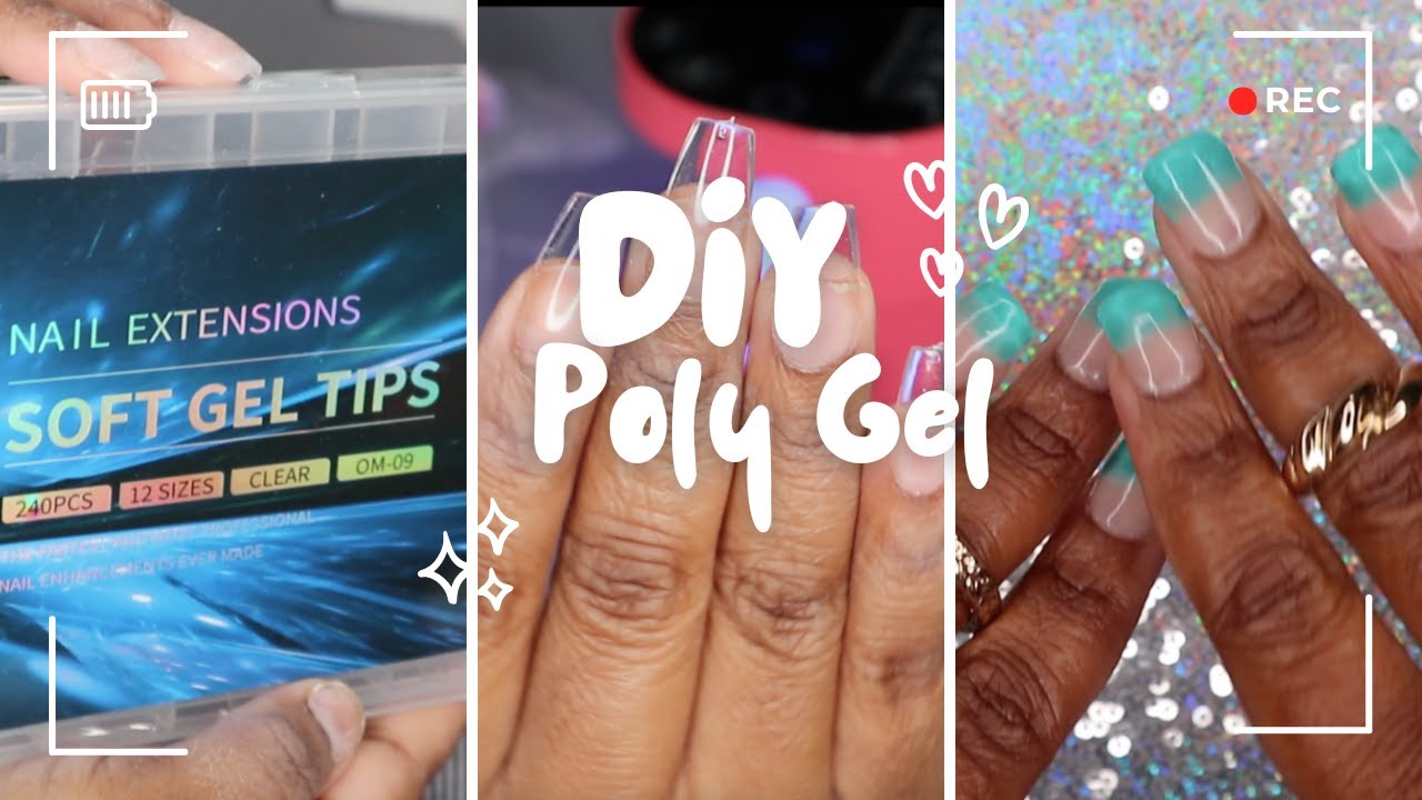 DIY Soft Gel X Tips | PolyGel Overlay | Skyla Star