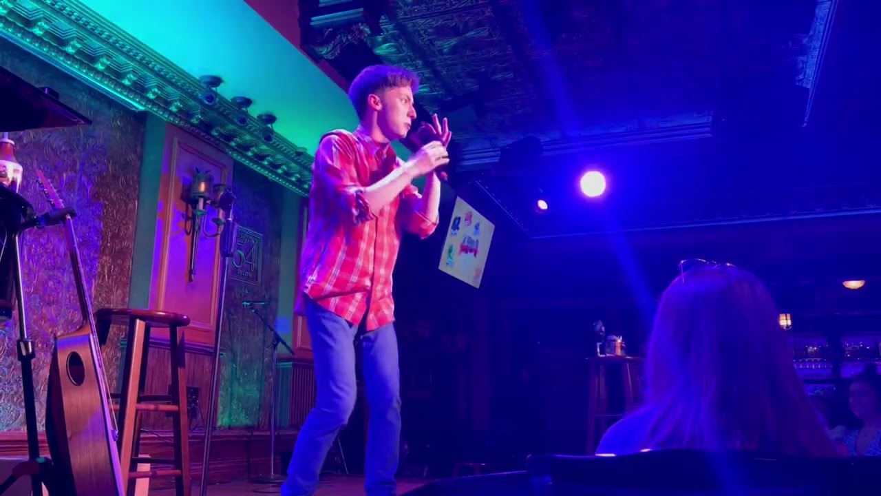 Andrew Barth Feldman Performs Scream and Bet on It at Park Map at 54 Below