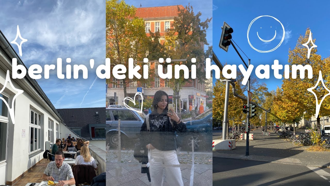 berlin'de üniversite öğrencisi olarak bir haftam ♡ | barmenlik yaptım!! :D
