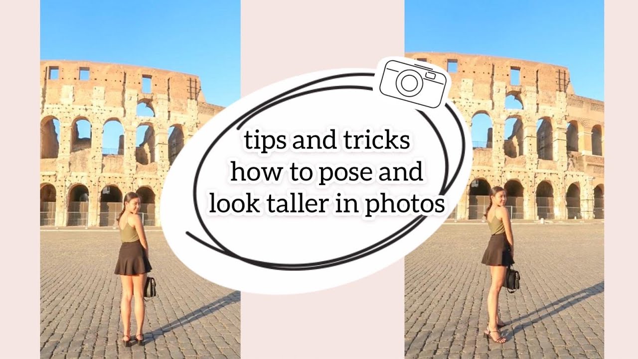 TIPS AND TRICKS HOW TO POSE AND LOOK TALLER IN PHOTOS | VLOG#10