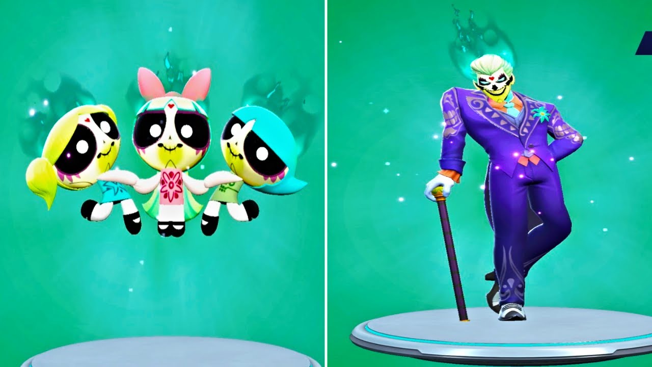MultiVersus - ALL Characters Day of the Dead (D&iacute;a de Muertos) Skins Showcase (4K HD) Season 3