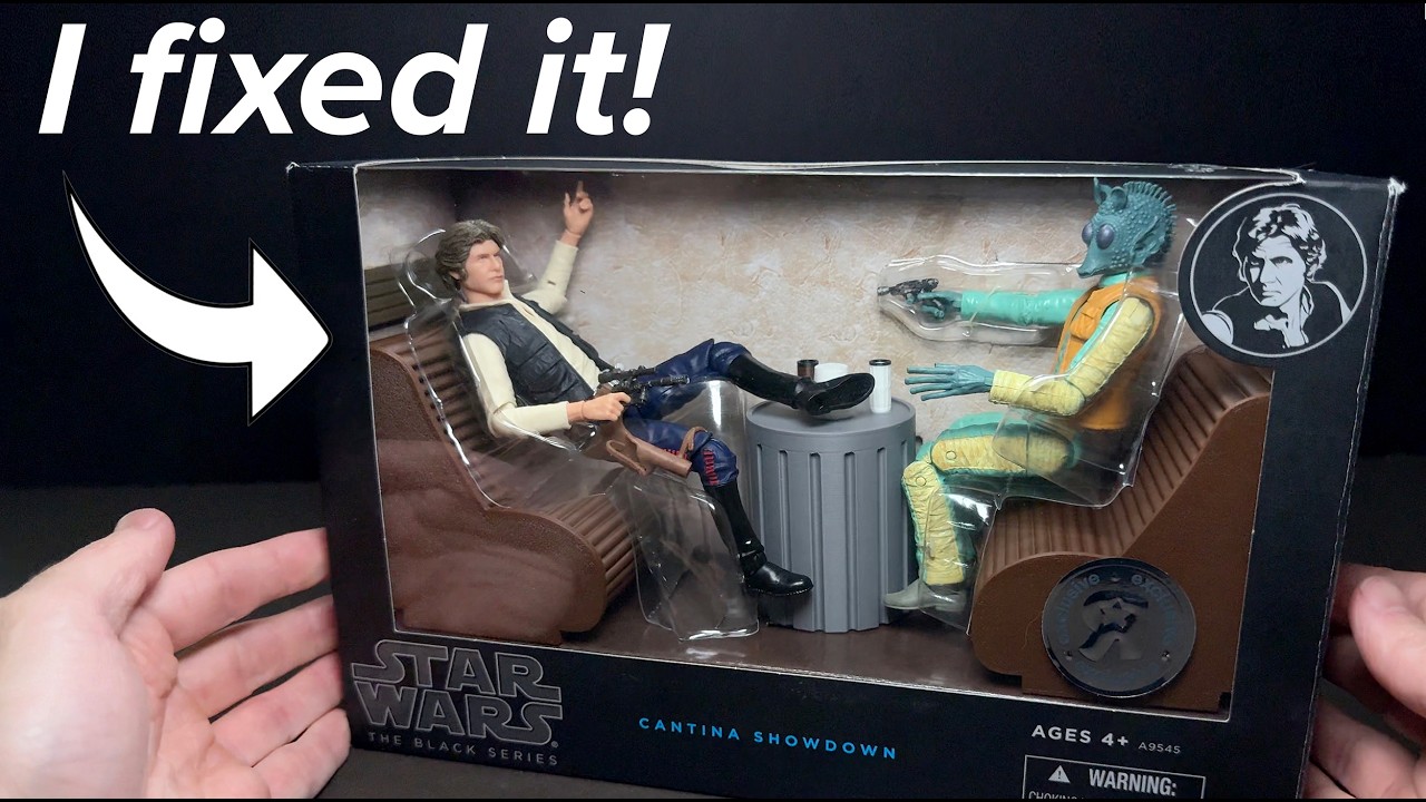 Набор Cantina Showdown 2-Pack выйдет в 2026 году! Star Wars Black Series