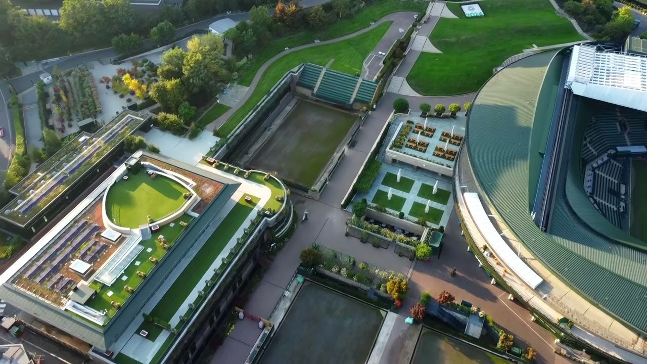 Wimbledon All England Lawn Tennis and Croquet Club - London - DJI Mini 2 SE Drone
