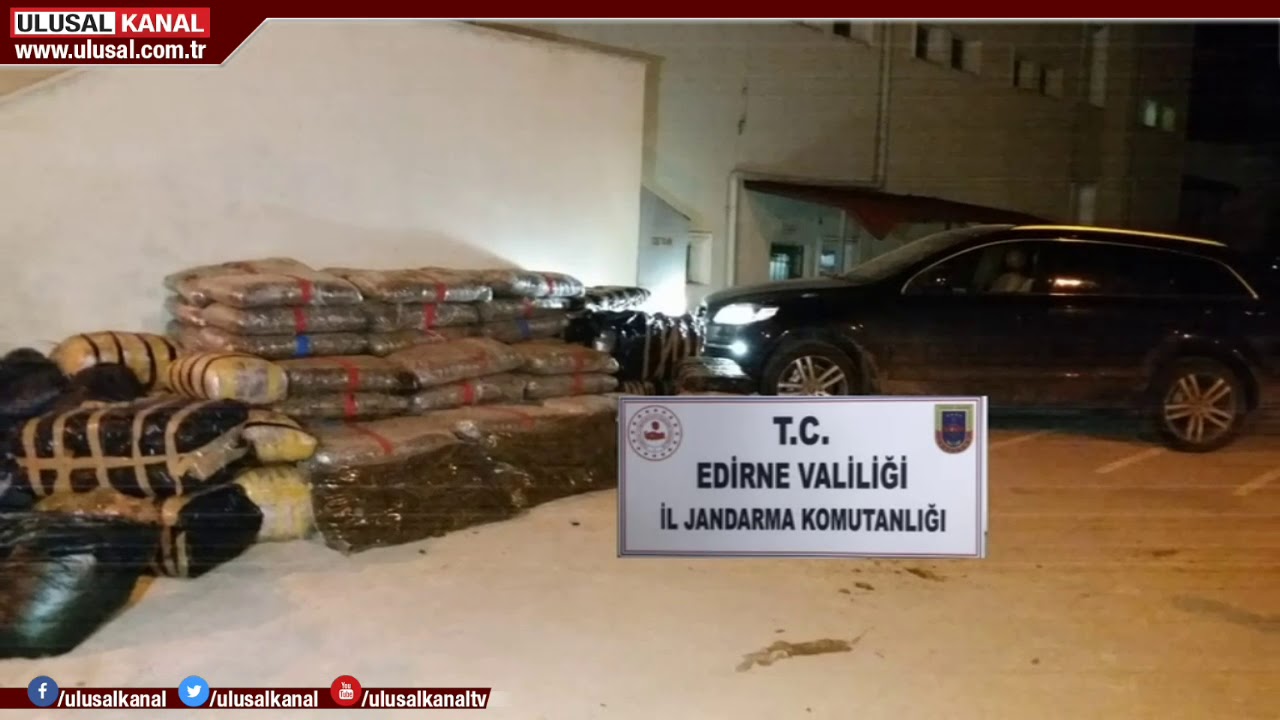 Edirne'de uyuşturucu ve kaçak akaryakıt operasyonu