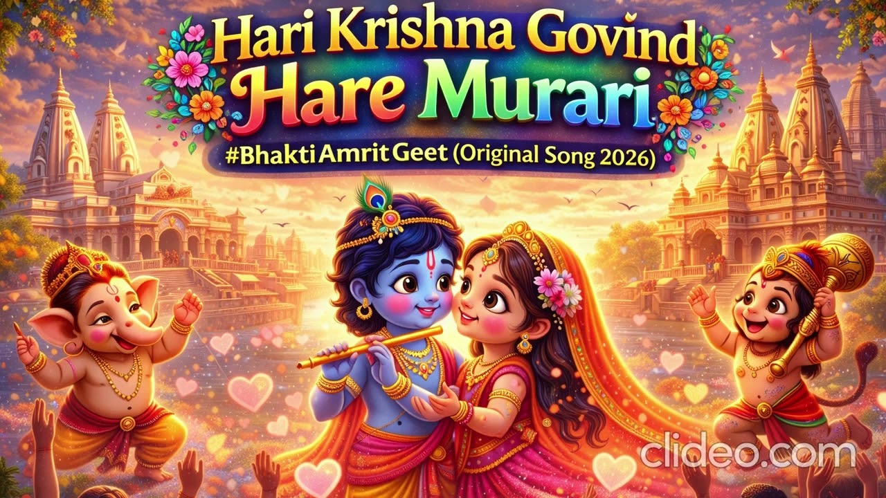 🎵 Hari Krishna Govind – Bhakti Amrit Geet Original Version 2026