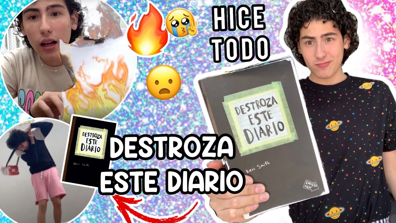 Hice TODO el DESTROZA ESTE DIARIO 😈😳 *Extremo* | Leo Study