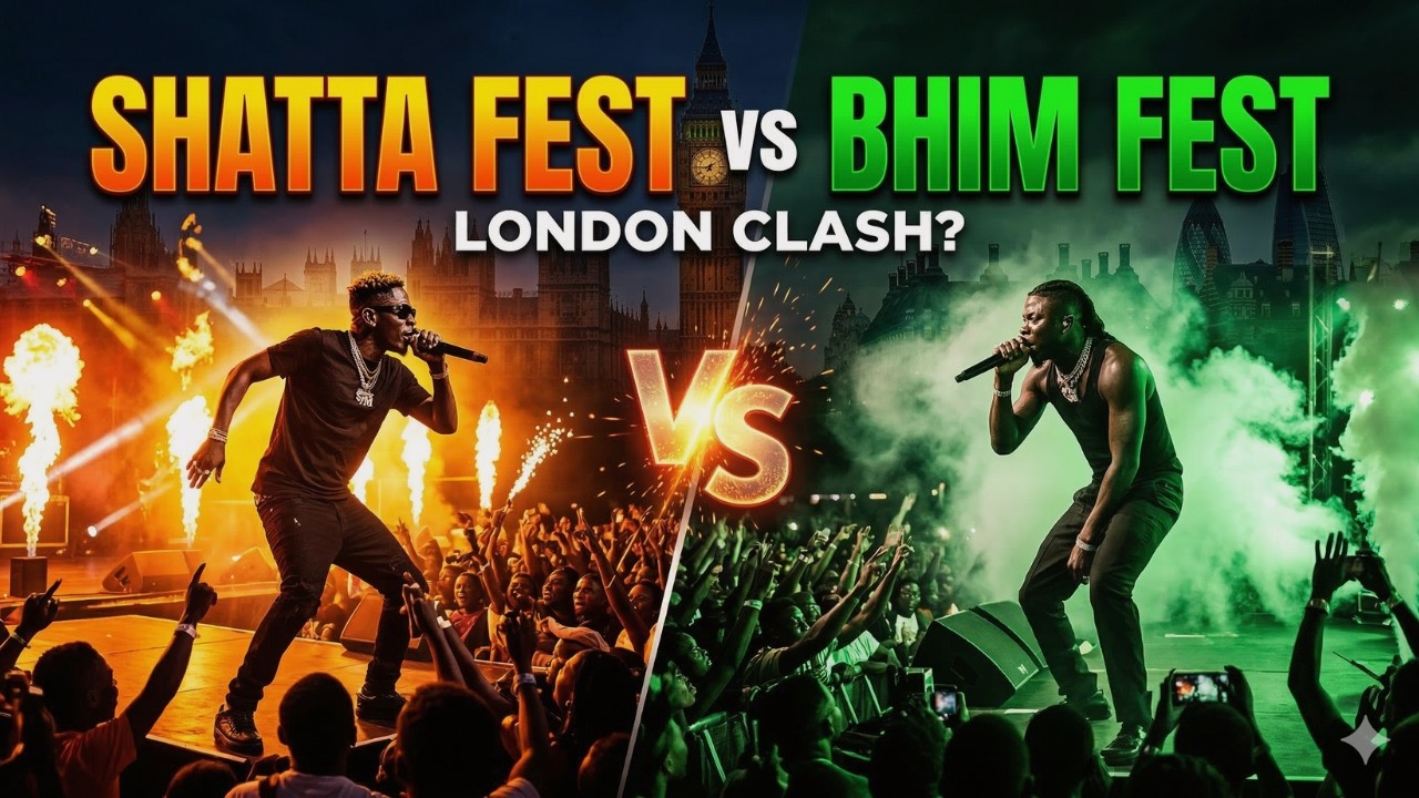 Shatta Fest vs Bhim Fest in London the Same Month, Here’s What We Think