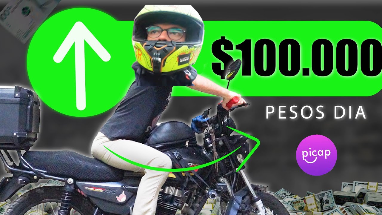 &iquest;PICAP o INDRIVE? Esto GANA un CONDUCTOR TRABAJANDO en MOTO | D&Iacute;A 8 / T1