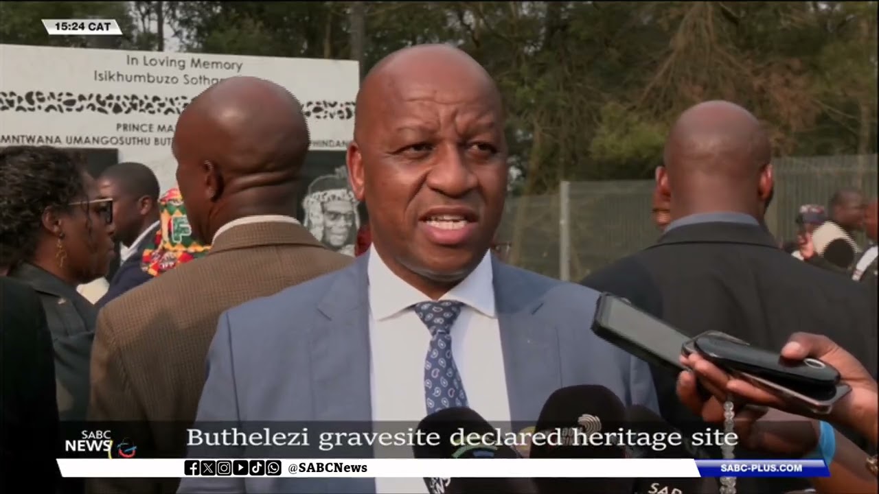 Prince Mangosuthu Buthelezi gravesite declared heritage site