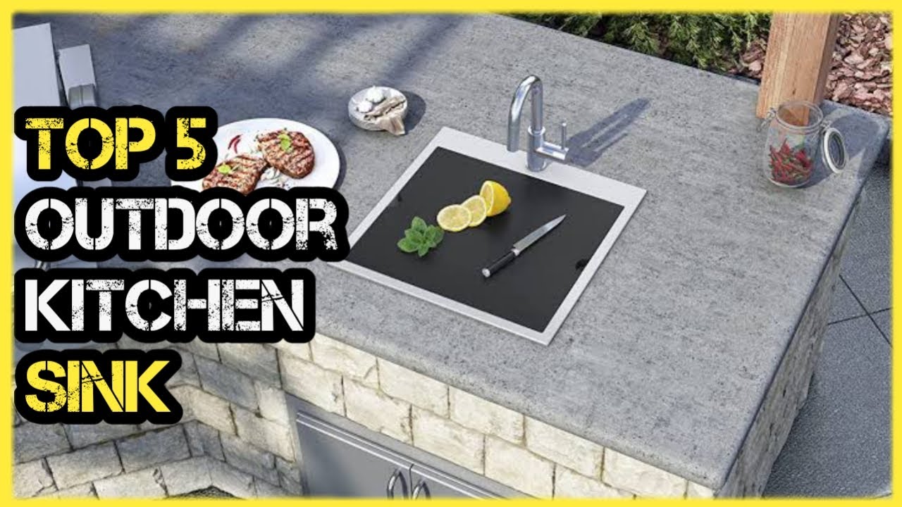 The Best 5 Outdoor Kitchen Sinks for Your Needs