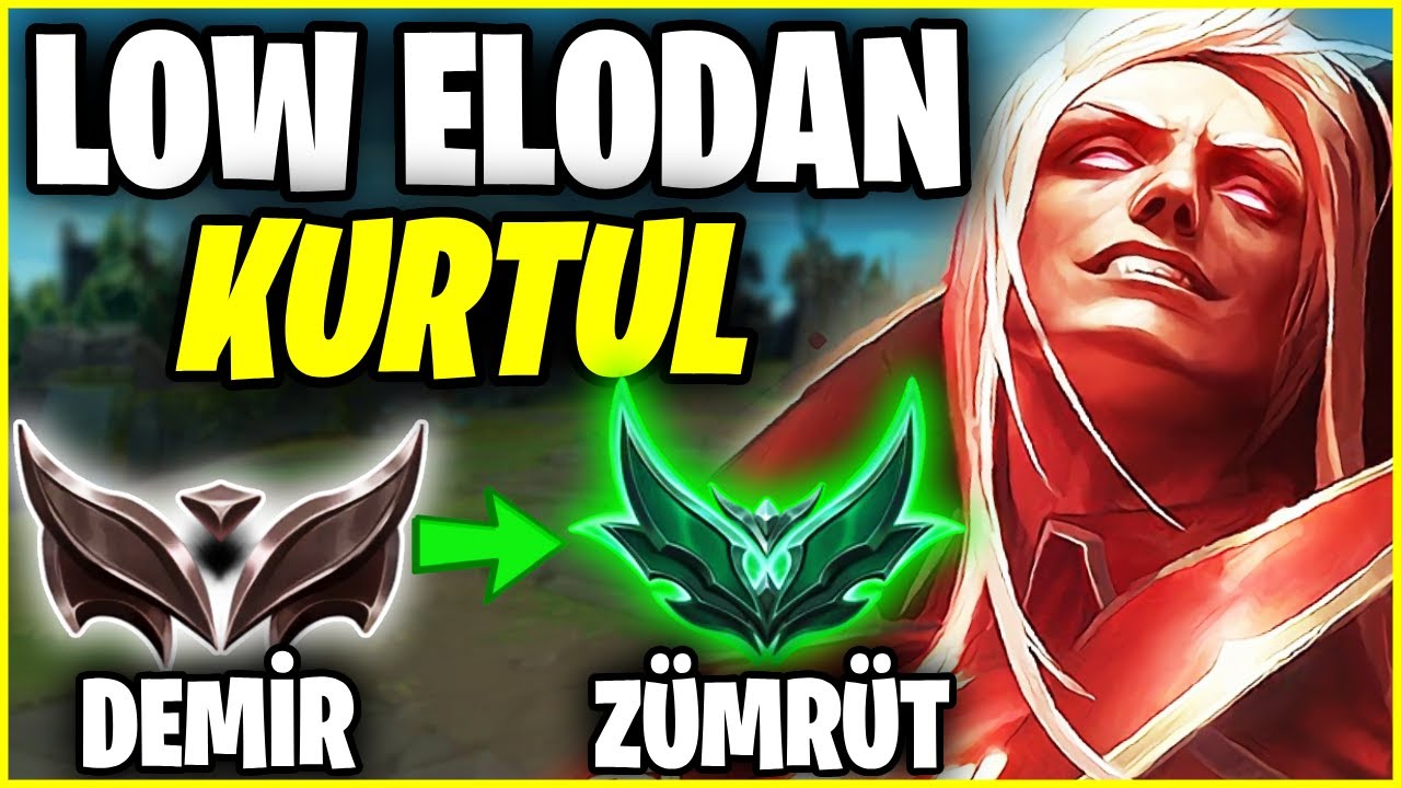 DÜŞÜK ELODAN NASIL KURTULURSUN GÖSTERİYORUM! (FULL ÖĞRETİCİ VLADIMIR -MID/TOP)