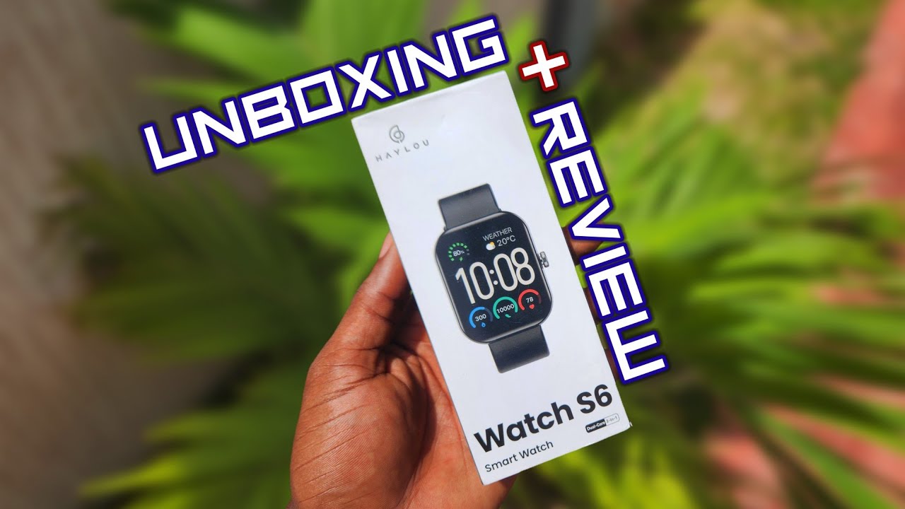 Haylou Watch S6 review – budget smartwatch that punches above its weight!