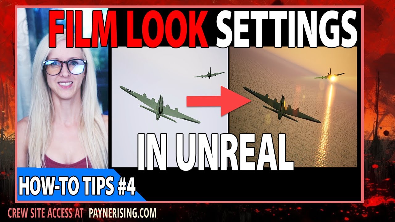 FULL TUTORIAL 4 - Film Look Settings In Unreal Engine