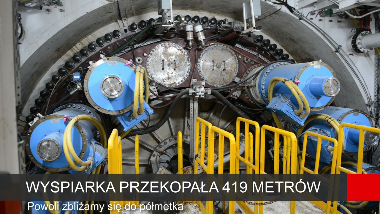 Budowa Tunelu w Świnoujściu   Wyspiarka przekopała 419 metrów