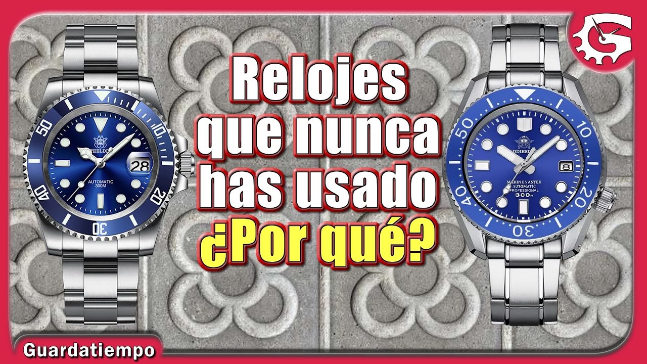 RELOJES que NUNCA HAS USADO. El reloj que jamás se ha utilizado: STEELDIVE SD1968