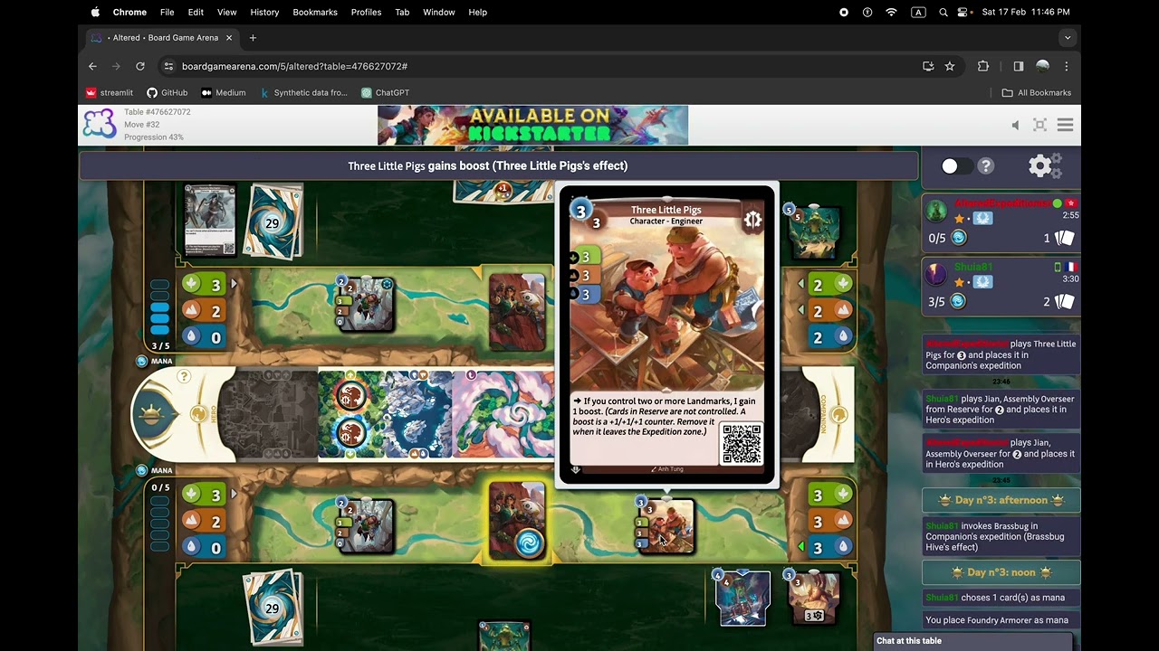 Altered TCG Starter Deck (Axiom vs Axiom) on BGA