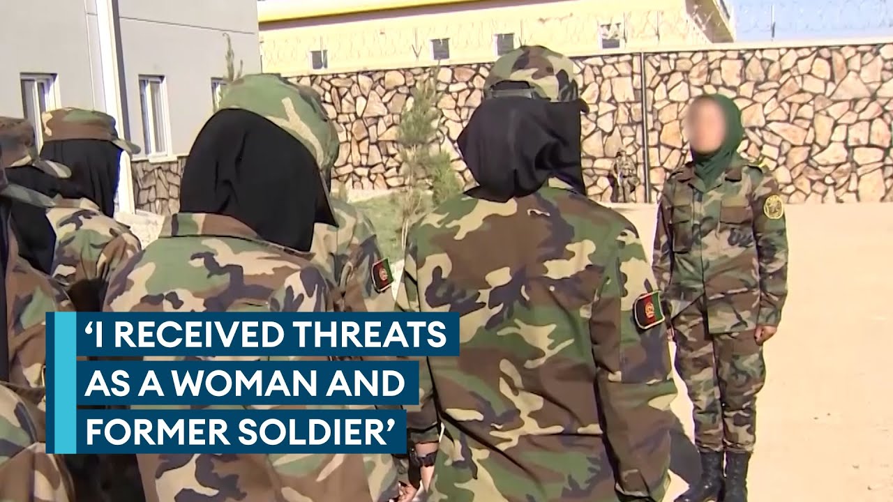 Female Afghan Army officer's terrifying ordeal fleeing the Taliban