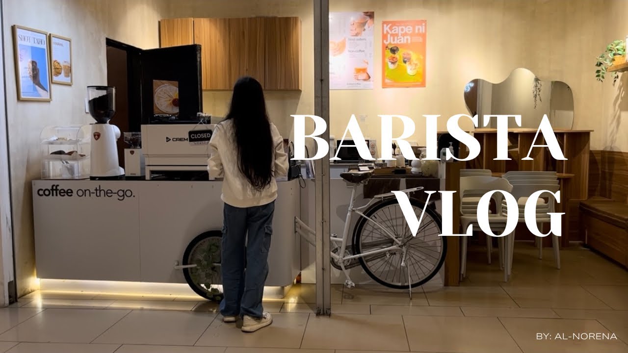 Barista Vlog ☕️ | Opening Shift + Working Behind the Counter 