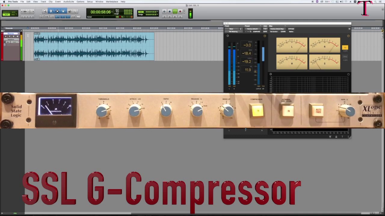 SSL G Style Compressors Outboard vs plugins