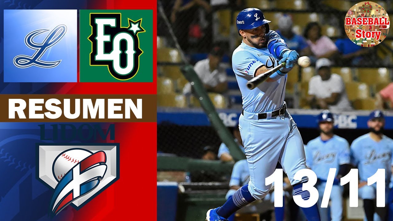 Resumen: Tigres del Licey Vs. Estrellas Orientales (Partido increíble)! Serie Regular (13/11/2025)