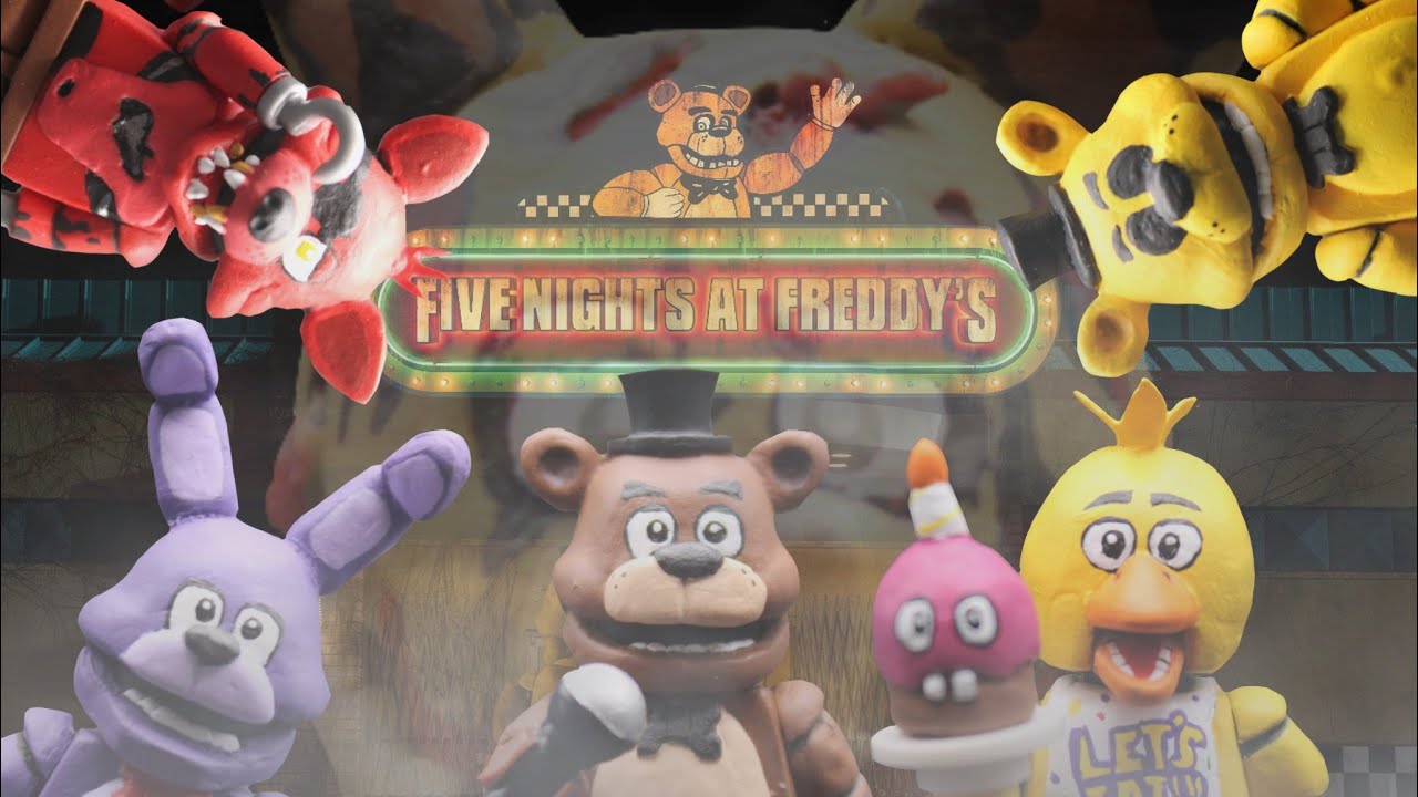 Custom LEGO Five Nights at Freddy’s showcase
