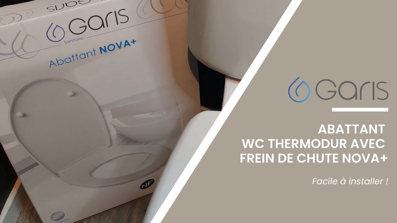 Excellent rapport qualité/prix : l'abattant WC thermodur avec frein de chute Nova+