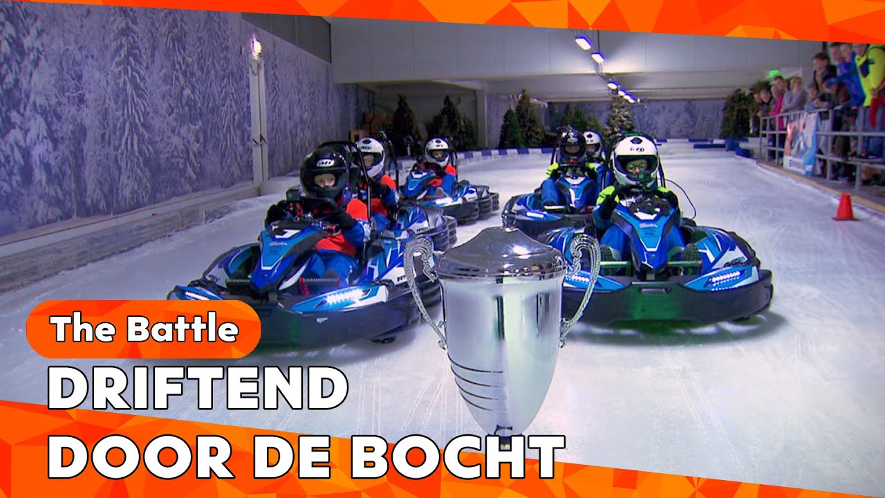 SUPERCOOLE ❄️ STRIJD TUSSEN DE MEIDEN EN DE JONGENS | BATTLE ICEKART | ZAPPSPORT